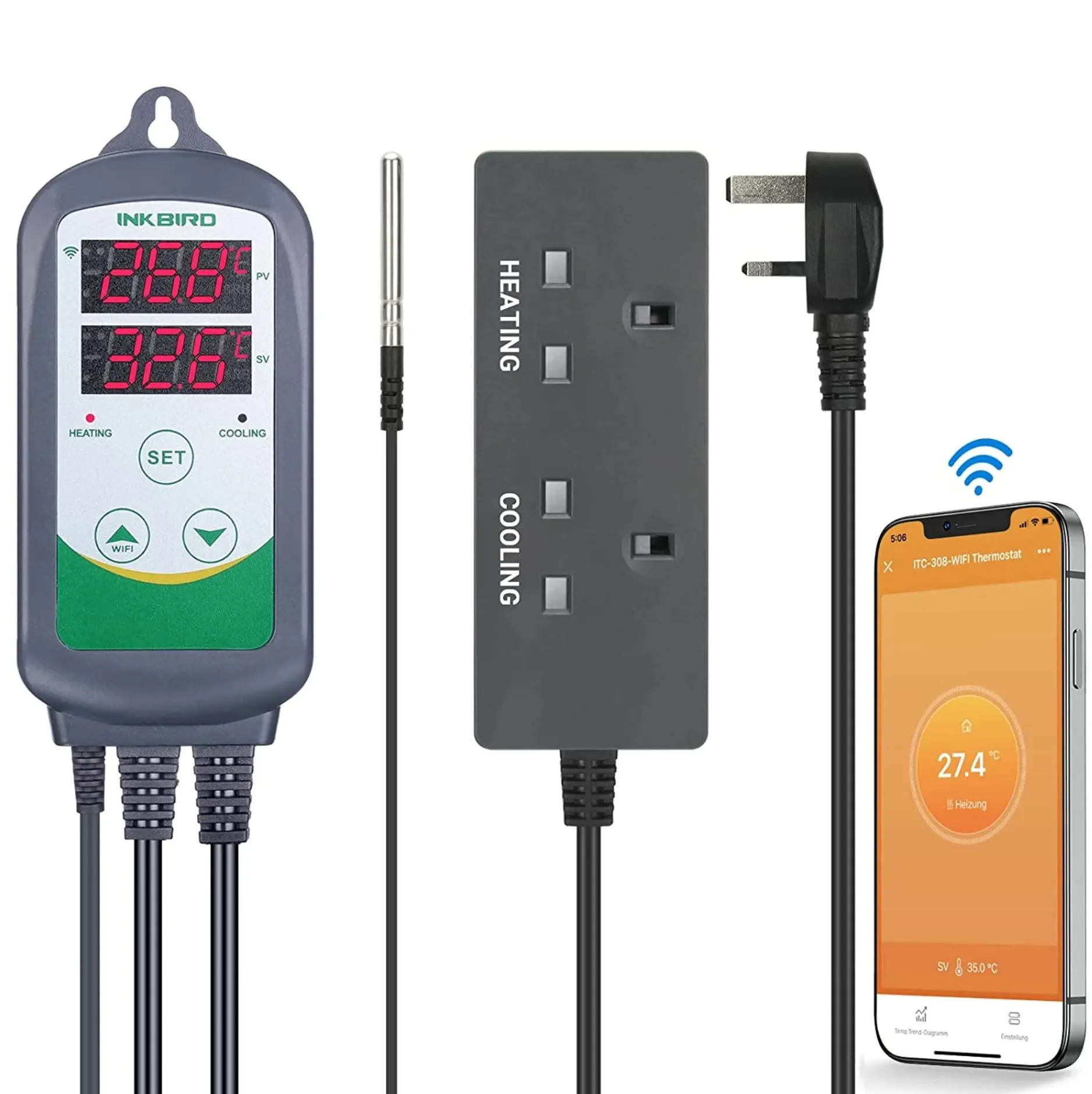 Inkbird ITC-308-WIFI